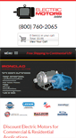 Mobile Screenshot of electricmotors.com